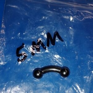 Stainless Steel Curved Barbell Piercing